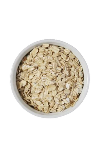 taza de hojuelas de avena.