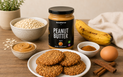 Receta saludable: Galletas proteicas con crema de maní