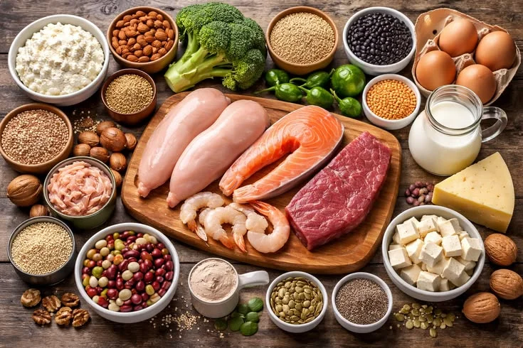 Alimentos con proteina